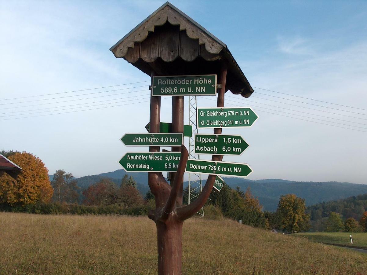Ferienwohnung Wanderurlaub Thueringen Schmalkalden Zewnętrze zdjęcie